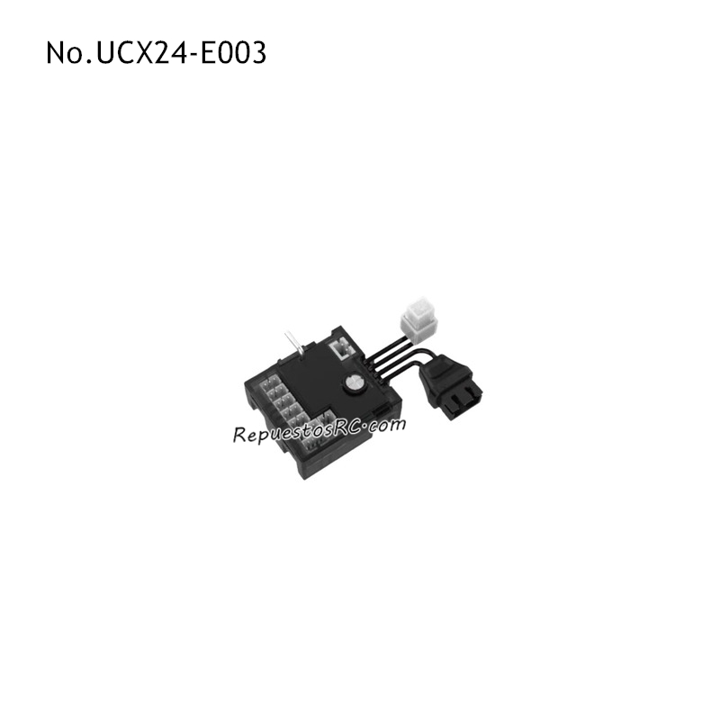 UDIRC UCX2401 RC Piezas Receptor de control de velocidad Rojado UCX24-E003