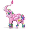 Diamond Painting-DIY Crystal Rhinestone Elephant（30*30CM）