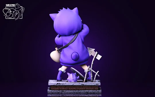 Chou Xiang Studio - Spy x Family Anya cos Gengar Statue(GK)-