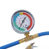Car AC Air Conditioning R134A Refrigerant Recharge Hose w/ Pressure Gauge
