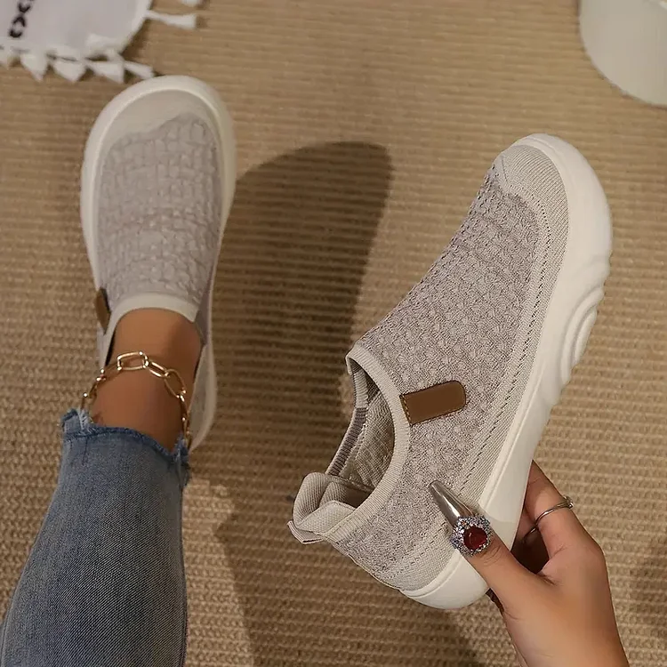 Women's Casual Breathable Slip On Orthopaedic Walking Sneakers