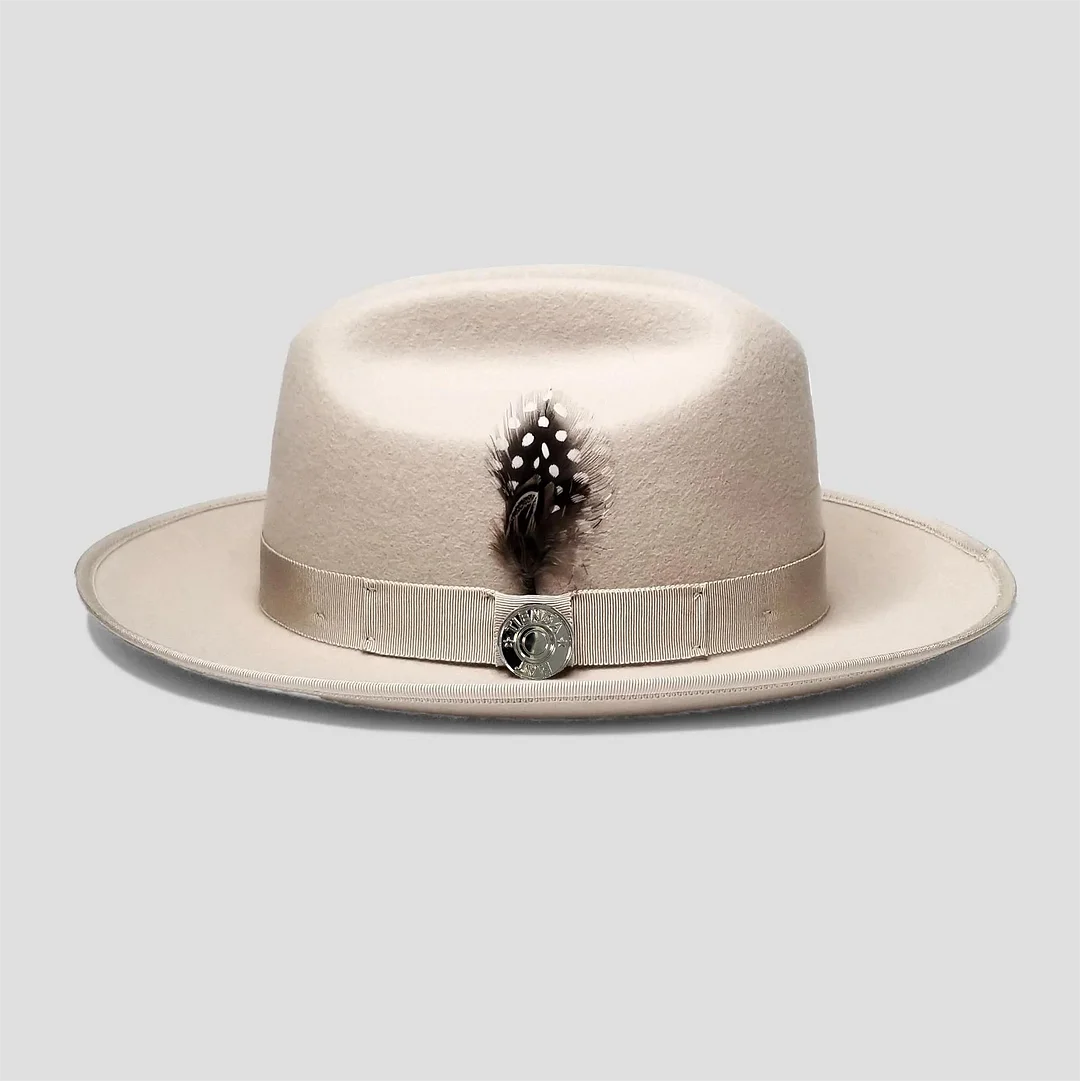 HatsMaker Ranch Fedora - Tusk[Fast shipping and box packing]
