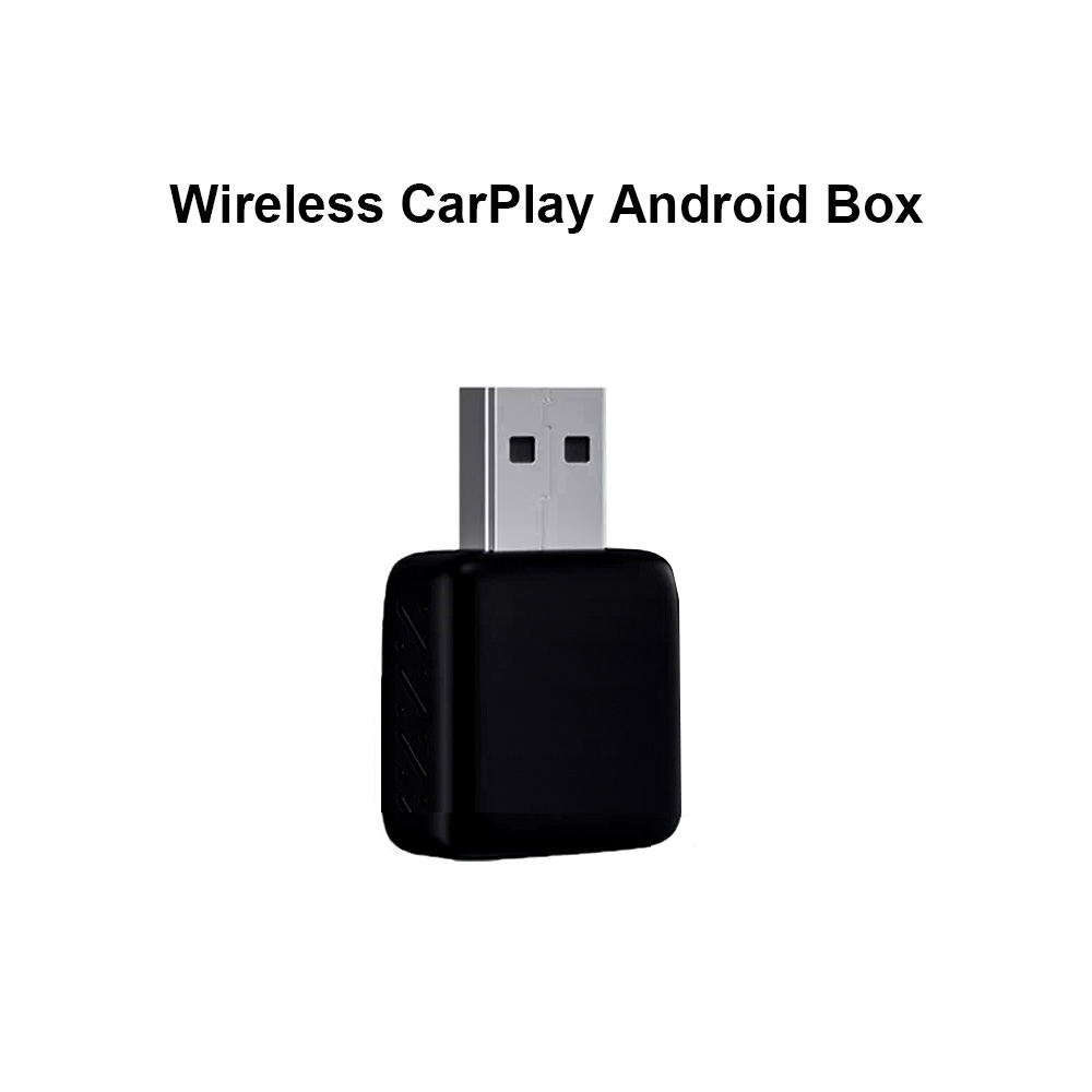 Wireless Adapter Car Play Dongle Bluetooth WiFi Fast Connect Plug and Play f&uuml;r OEM Auto mit Wired CarPlay