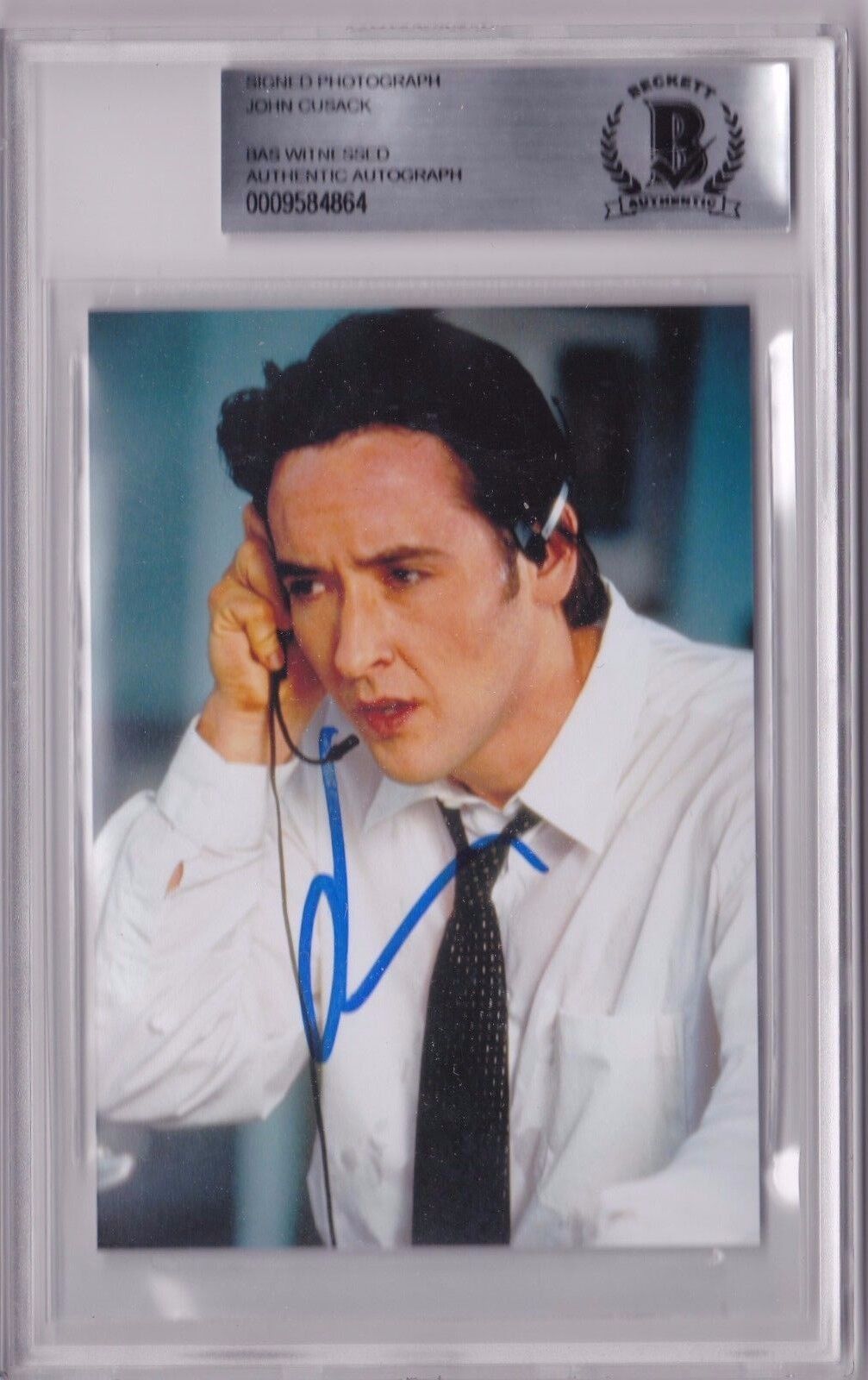 John Cusack Con Air Signed 3 /12 x 5