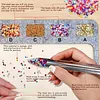 Felt Beading Mat Alphabet Scale Beading Mat with Measurement Markings Rectangle Felt Bead Tray Non Slip Bead Crafting Storage Mats for DIY Bead Embroidery/Bracelets/Earrings (35.5x28x0..5cm) tapestrymarket