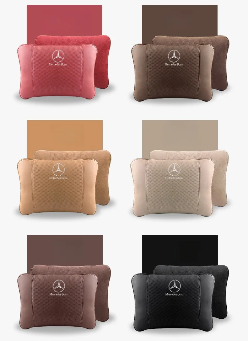 Car high-end leather pillow quilt (customized car LOGO style)