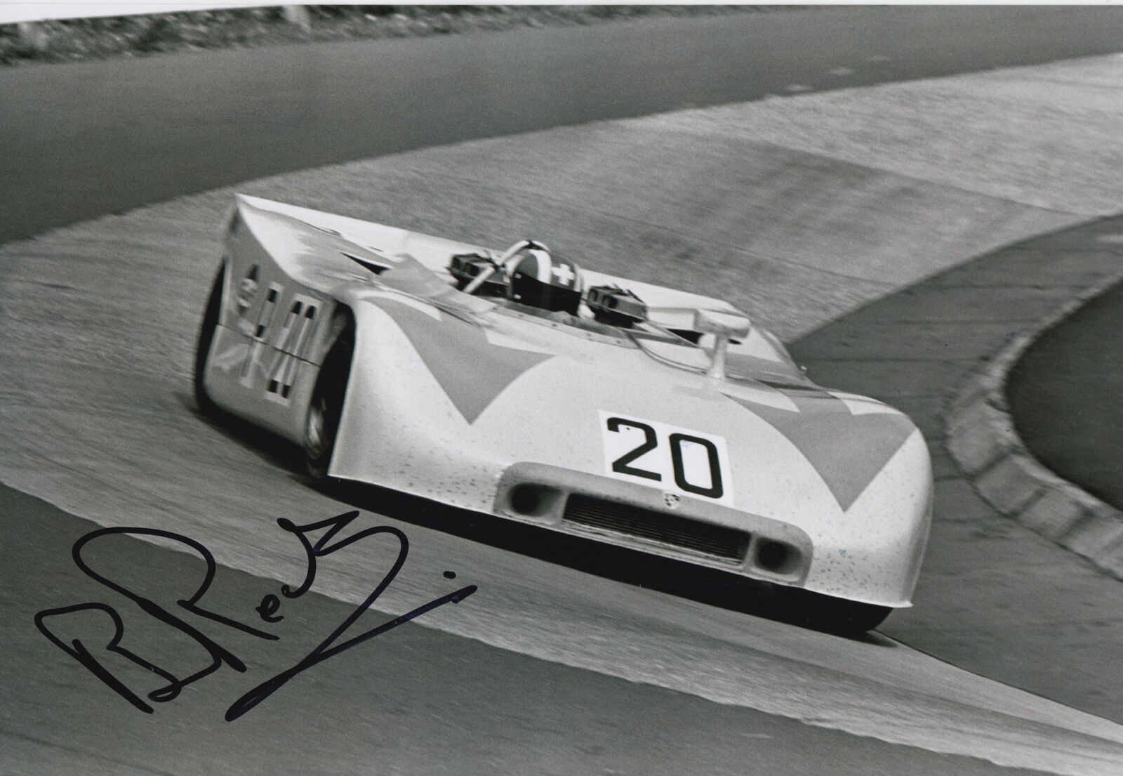 Brian Redman Hand Signed 12x8 Photo Poster painting Porsche Le Mans 14.