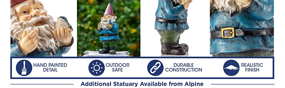 WAC406, statue, outdoor statue, statuary, garden, garden statue, patio statue, alpine corporation