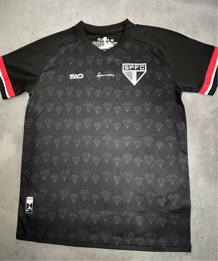 Fans edition 2024 São Paulo FC Pink Black November Edition Football Jersey