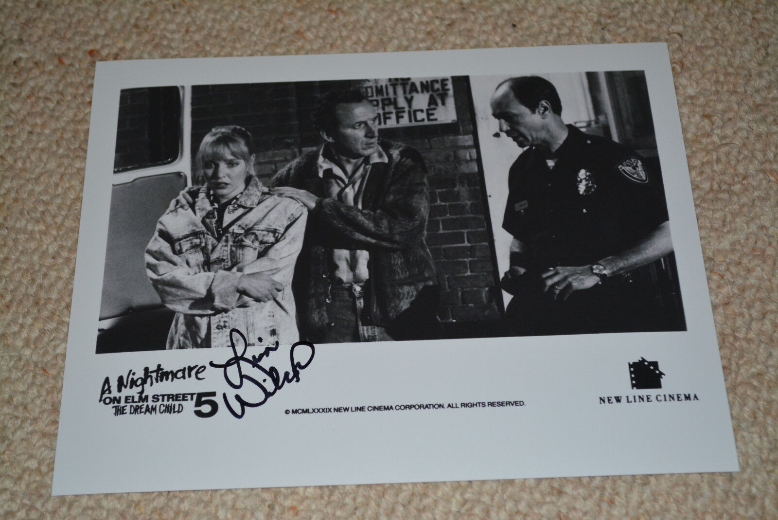 LISA WILCOX signed autograph In Person 8x10 (20x25 cm) NIGHTMARE ON ELM STREET