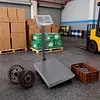 Foldable Floor Scale LCD Display Industrial Platform Scale for Pricing Warehouse