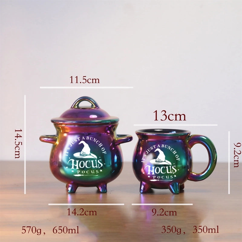 Retro Multicolor Ceramics Mug 1 Piece