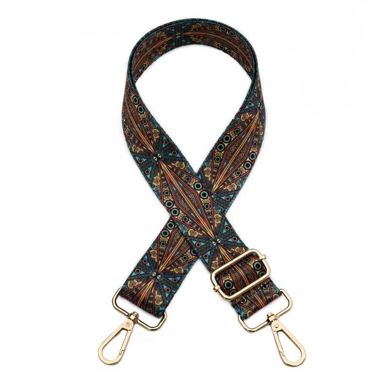 New Colorful Wide Shoulder Straps Purse Accessories Strap Adjustable Shoulder Messenger Bag Long Strap Replacement Burden Reduction Bag Strap