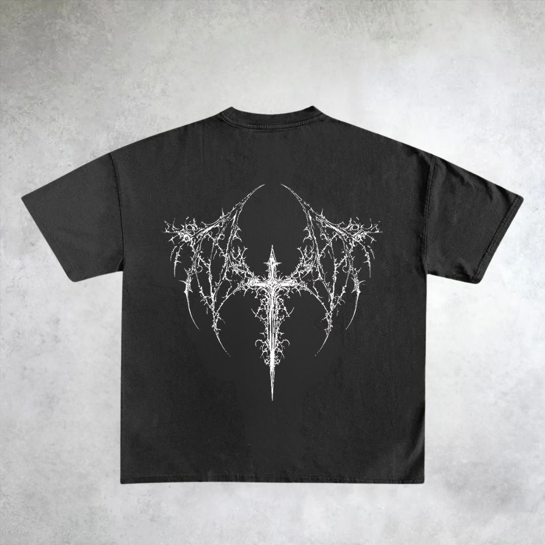 Darkness Gothic Cross T-shirt