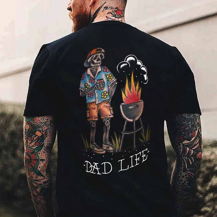 Dad Life Printed Men's T-shirt