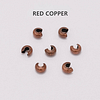100PCS Iron Crimp Beads Covers Round Crimp Cover Clamp Tips Knot Cover Metal DIY Jewelry