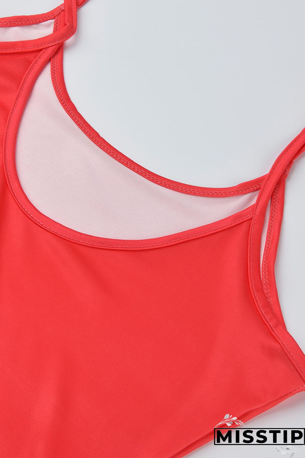 Pink Sexy Casual Gradual Change Print Backless Spaghetti Strap Sleeveless Dress