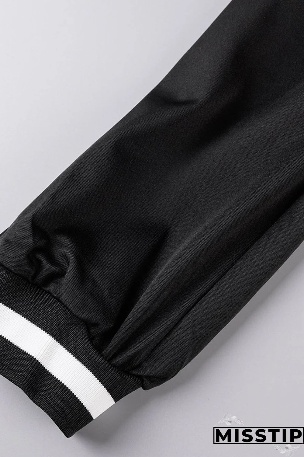 Blue Casual Print Patchwork O Neck Long Sleeve Two Pieces