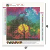 Tree  Moon  | Full Round Diamond Painting Kits