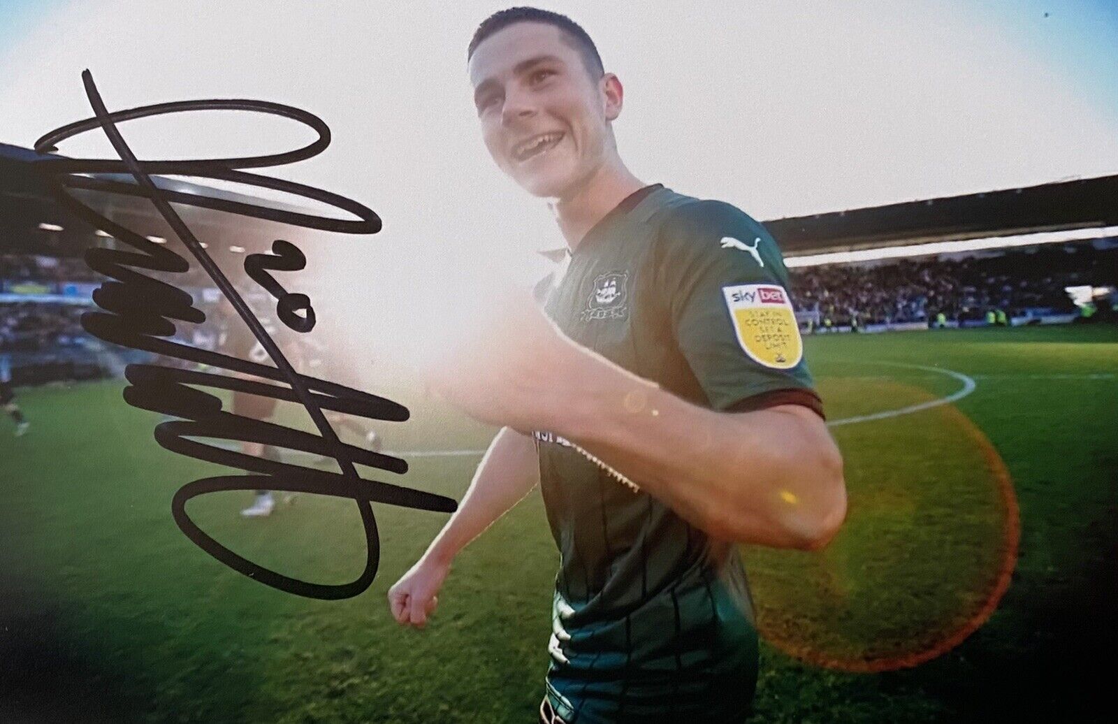 Adam Randell Genuine Hand Signed Plymouth Argyle 6X4 Photo Poster painting