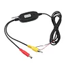 12V Wireless Module Adapter Receiver Transmitter 2.4Ghz for Car Rearview Monitor