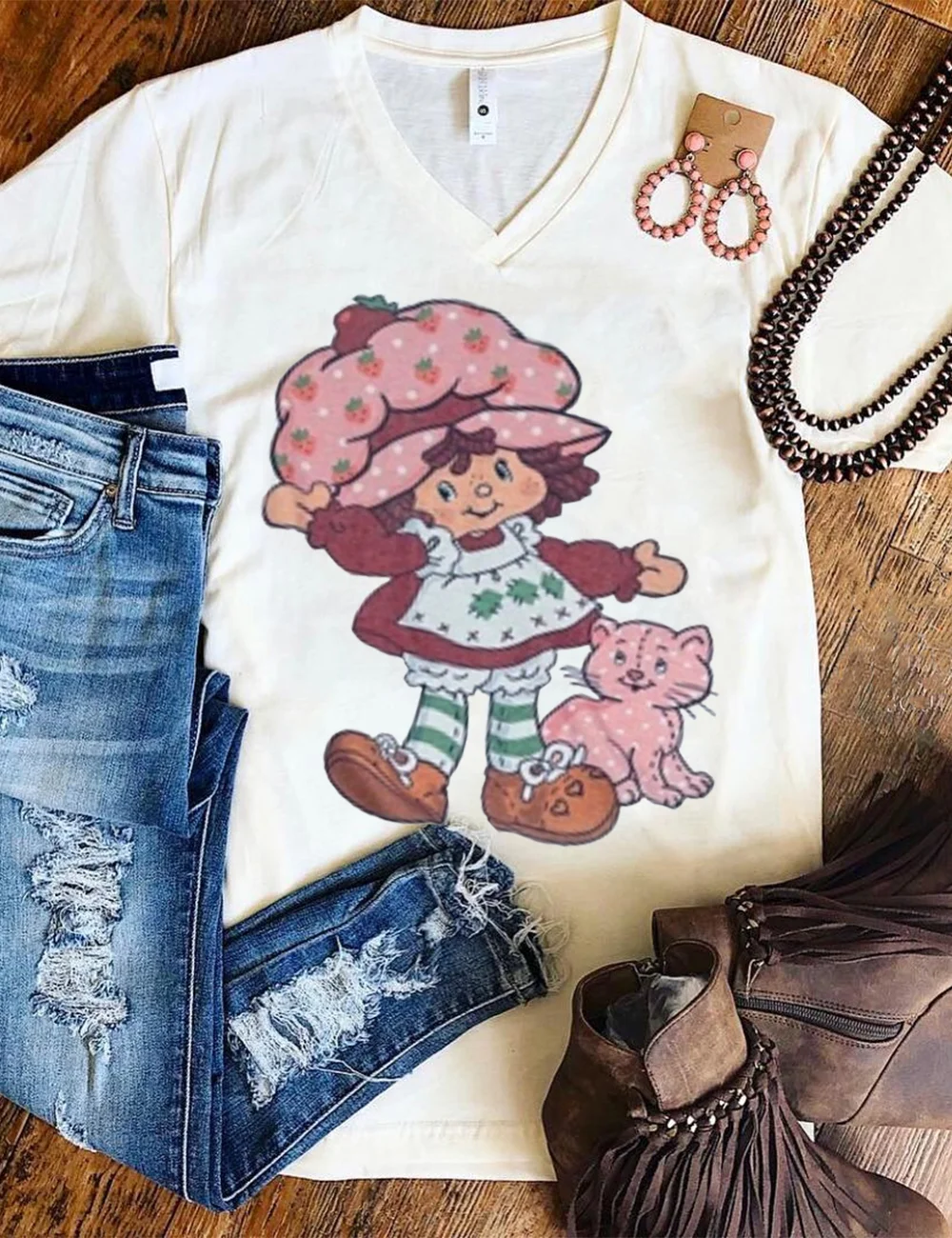 Strawberry Shortcake Baby Tee
