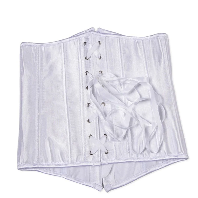 Corset Underbust Sexy Waist Cincher Gothic Lingerie Corsets Bustiers Top Workout Shape Body Belt Plus Size Gorset Green Pink Red