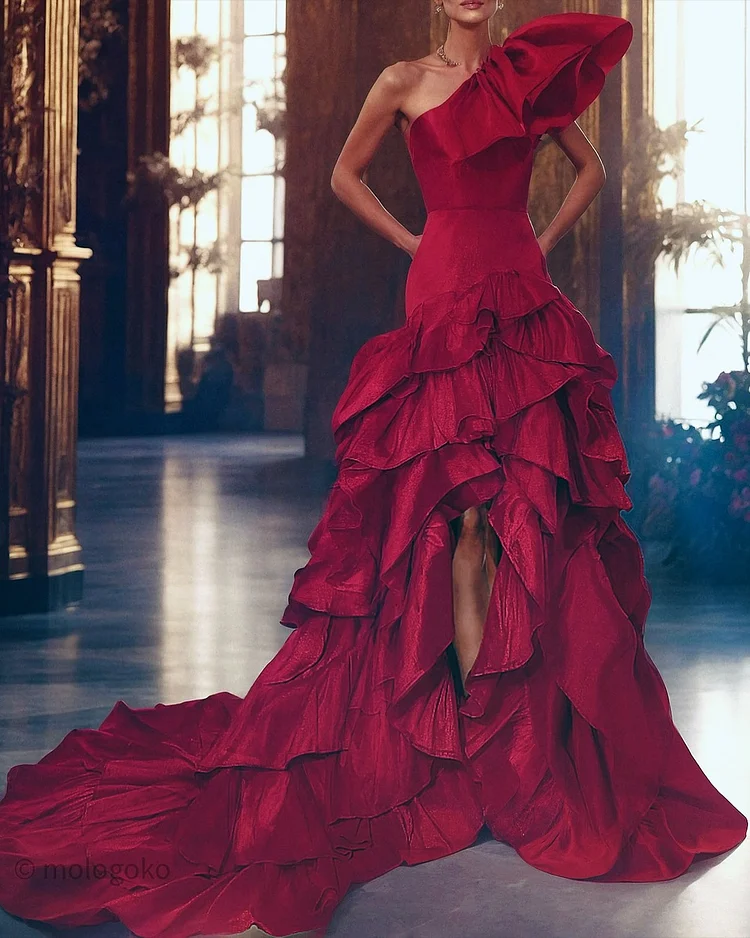 Women's Sleeveless Ruffle Solid Color Dress