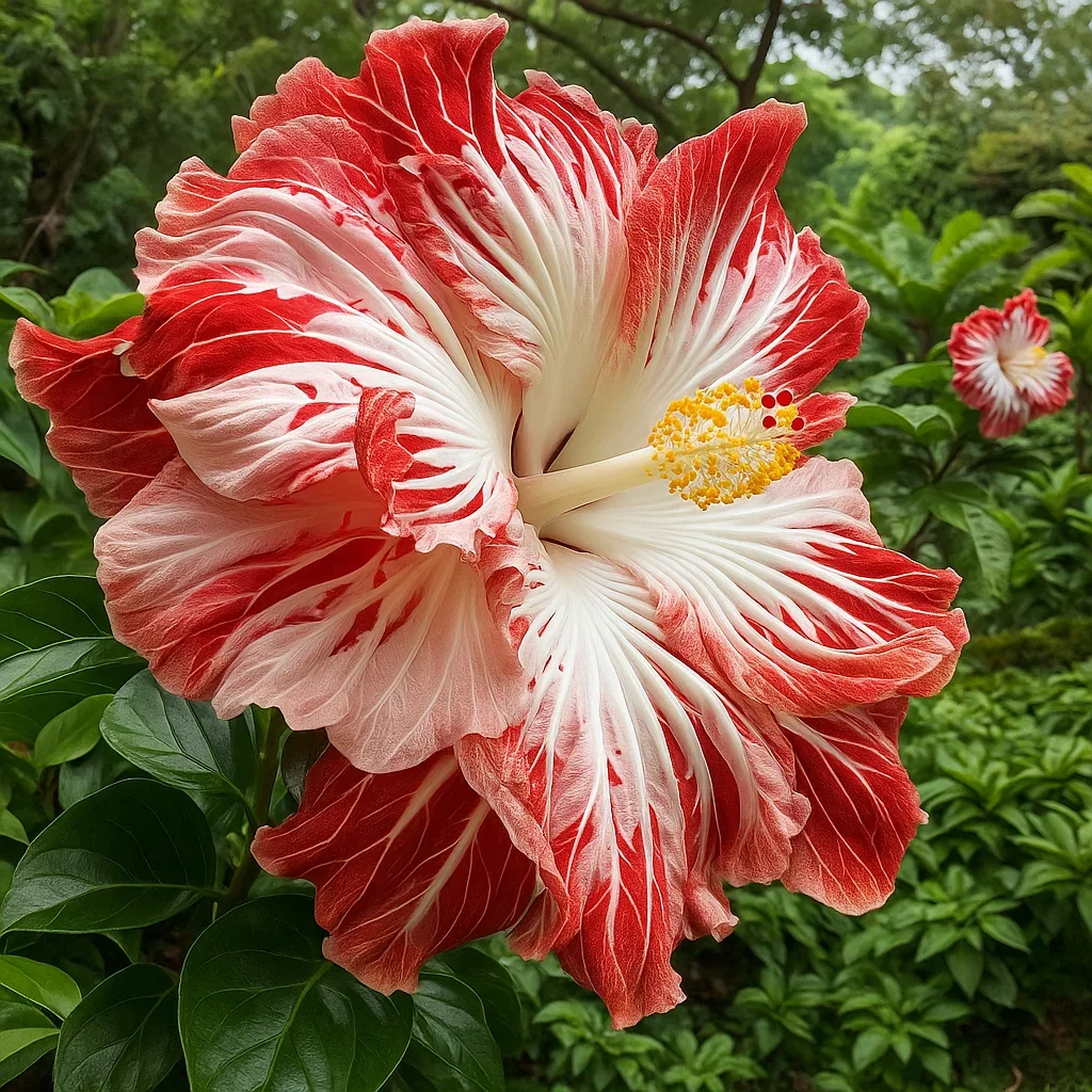 Ruby-Double Hibiscus Bulbs