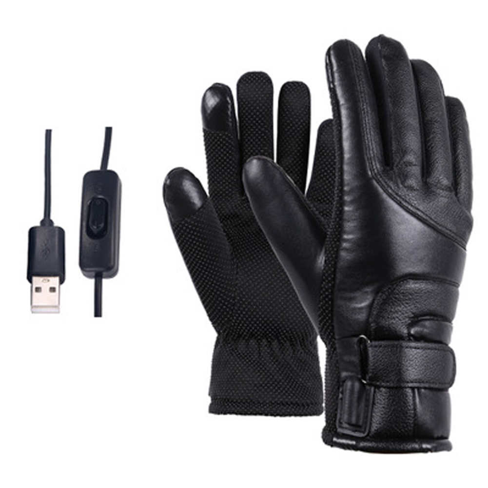 

Winter Electric Heated Gloves USB Rechargeable Waterproof Anti-Cold Gloves, 501 Original