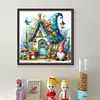 Goblin Hut-14CT Counted Cross Stitch 40*40cm/15.75*15.75in tapestrymarket