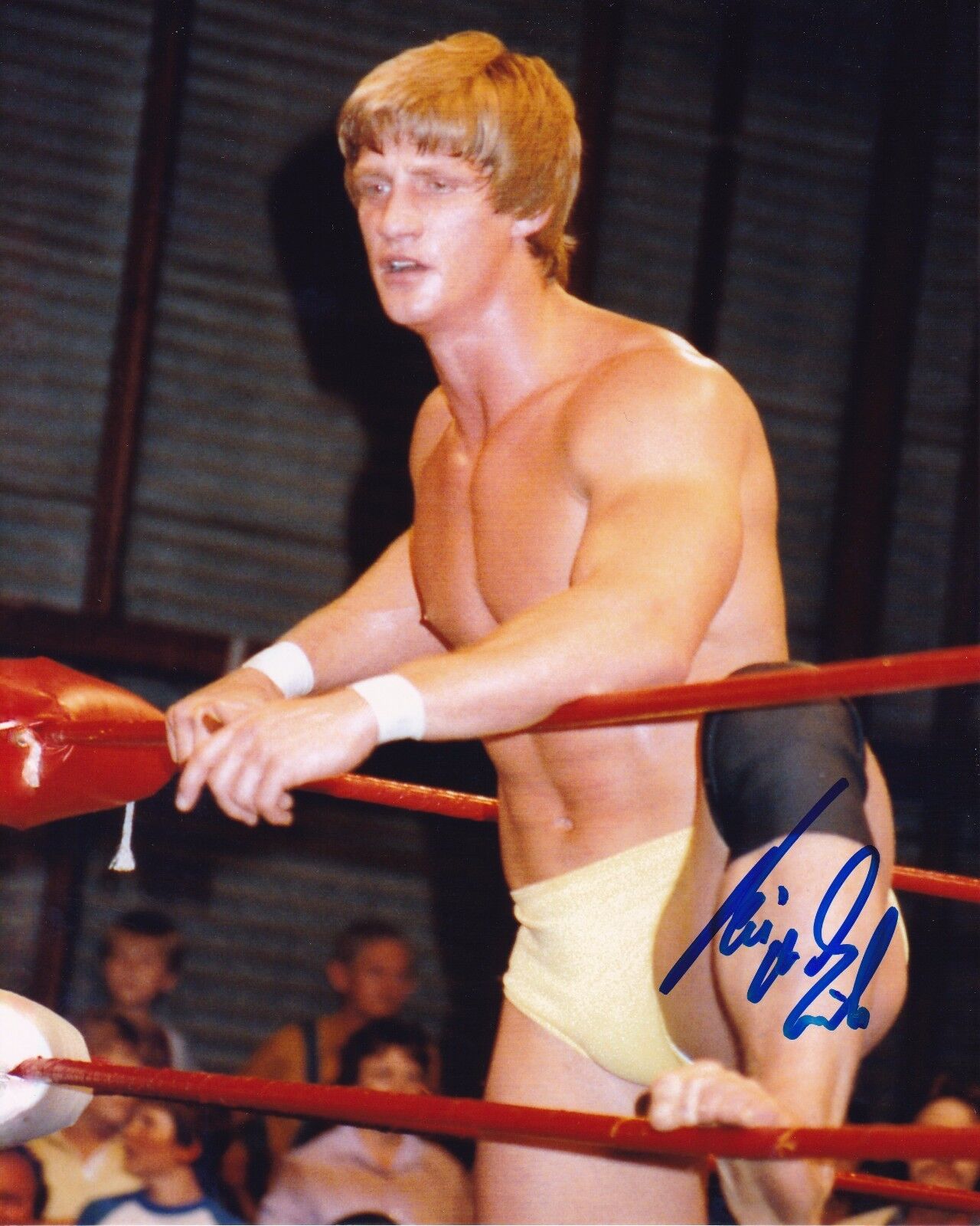 Kevin Von Erich autographed 8x10 #2WCCW NWA WWE HOF