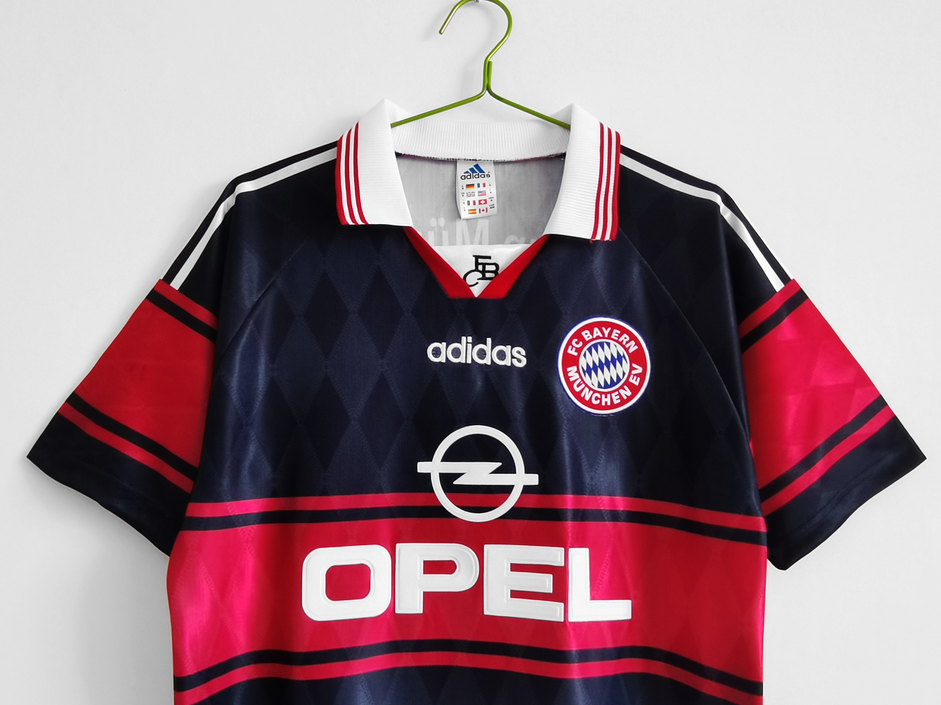 Retro Bayern Munich 1997/1999 Home Football Shirt Thai Quality