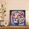 Diamond Painting-DIY Full Round Drill Lion(40*40CM)