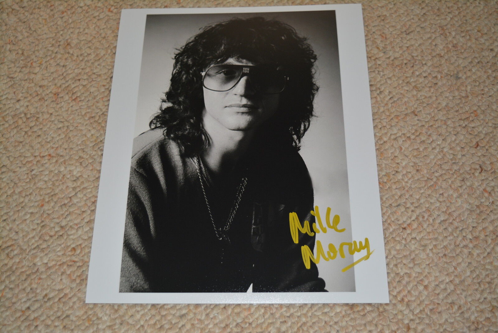 MIKE MORAN signed autograph In Person 8x10 20x25 cm QUEEN composer