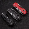 Multi-Functional Swiss 9.1cm Folding Knife Stainless Steel Multi Tool Army Knives Pocket Hunting Outdoor Camping Survival Knife