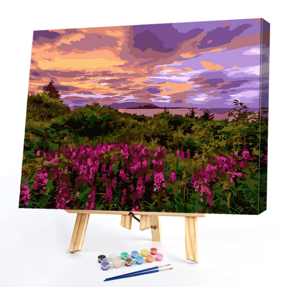 

40x50cm - Paint By Numbers Sea Flowers, 501 Original