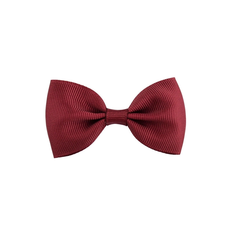 Solid Color Children’s Bow European Version Cute Hairpin Baby Hair Accessories Flat Head Bow Tie 643