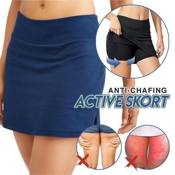Mother's Day Pre-sale 48% 0ff - Anti-chafing Active Skort - Buy 3 Free Shipping Now!