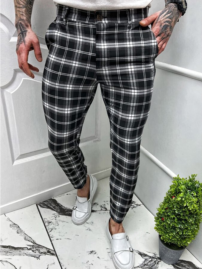 Men's Casual Stripe Pants
