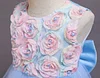 Kids Girl Princess Flower Party Elegant Wedding Dresses