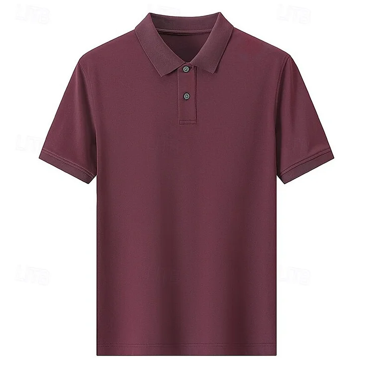 Turn-Down Collar Knit Polo QueenFunky