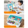 👧👦Puzzles magn&eacute;tiques Jeu de voyage pour habiller les visages Jouet &eacute;ducatif double face pour enfants d'&acirc;ge pr&eacute;scolaire🧠