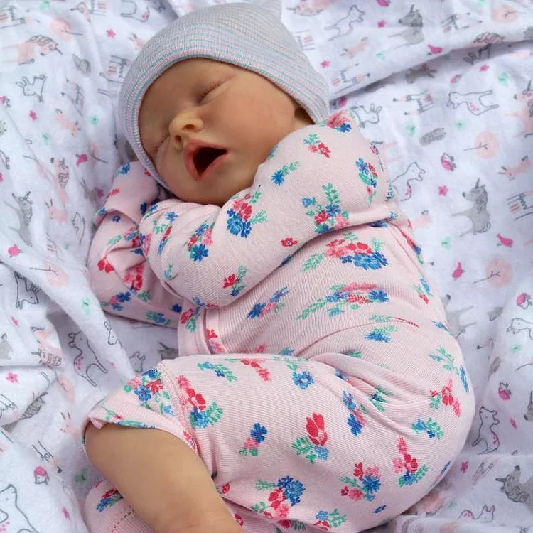  17" Lebensechte Malia Reborn Babypuppe Mädchen - RSDP-Rebornbabypuppen-Rebornbabypuppen.de®