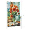 Poppies Home-Full Round Diamond Painting(40x70cm)