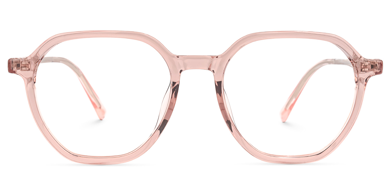 Madison Rosa Geometrisch Brille Rosa