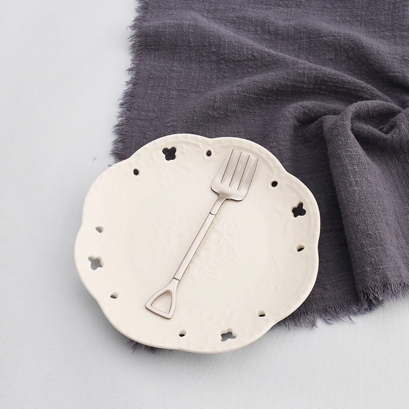 Casual Solid Color Stainless Steel Tableware