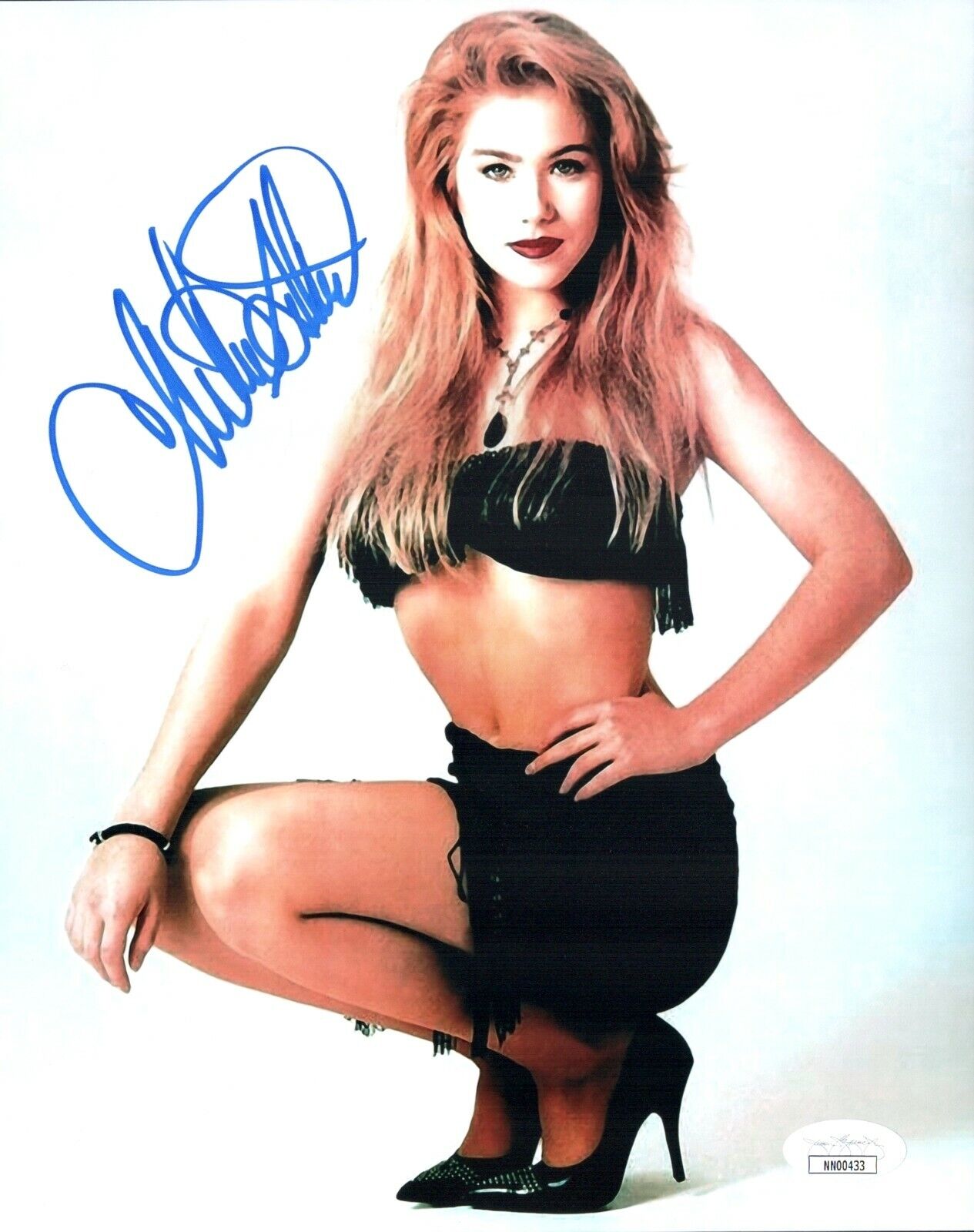 CHRISTINA APPLEGATE Signed MARRIED WITH CHILDREN 8x10 Photo Poster painting Autograph JSA COA