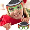 DIY Diamond Painting Christmas Funny Game Glasses | Witch Hat
