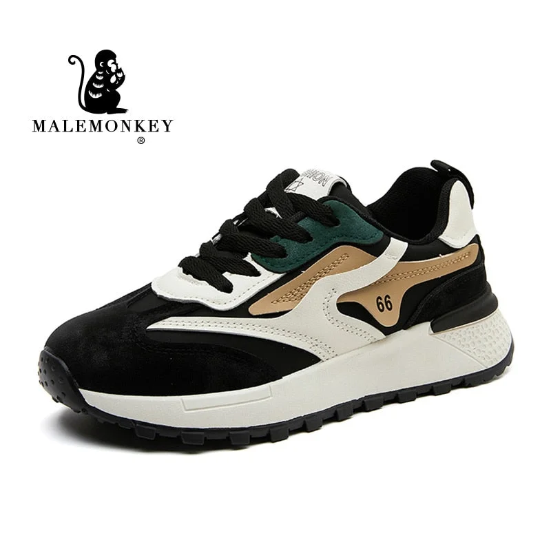 Casual Shoes Women 2022 Platform Spring Fashion Trendy Vulcanized Sneakers Non Slip Sport Shoes Lightweight Female Shoes New